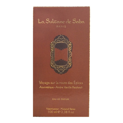 100ML La Sultane de Saba VOYAGE SUR LA ROUTE DES ÉPICES A L'AYURVEDIQUE L Eau de Parfum Ayurvedique  1 of 2 