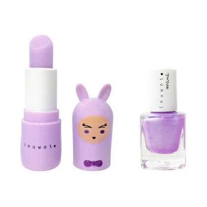  INUWET VERNIS KIDS Coffret vernis kids à l'eau et baume à lèvres  1 of 2 