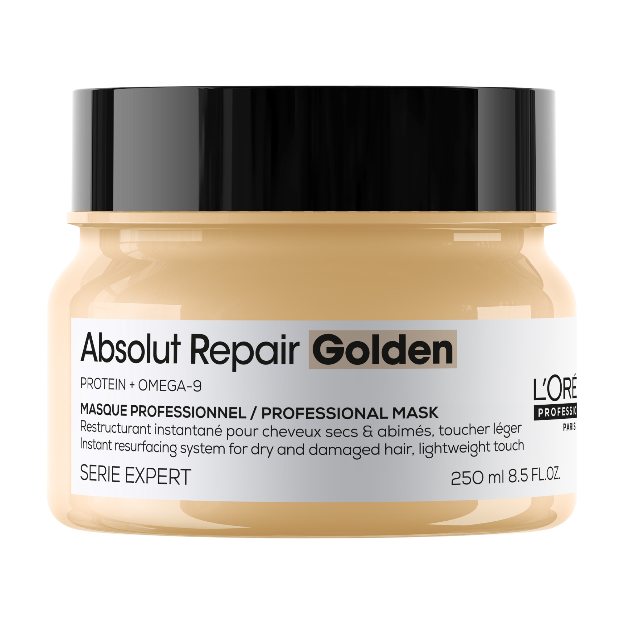 L'oréal Professionnel - Absolut Repair - Masque Restructurant Doré Pour Cheveux Abîmés - 250ml