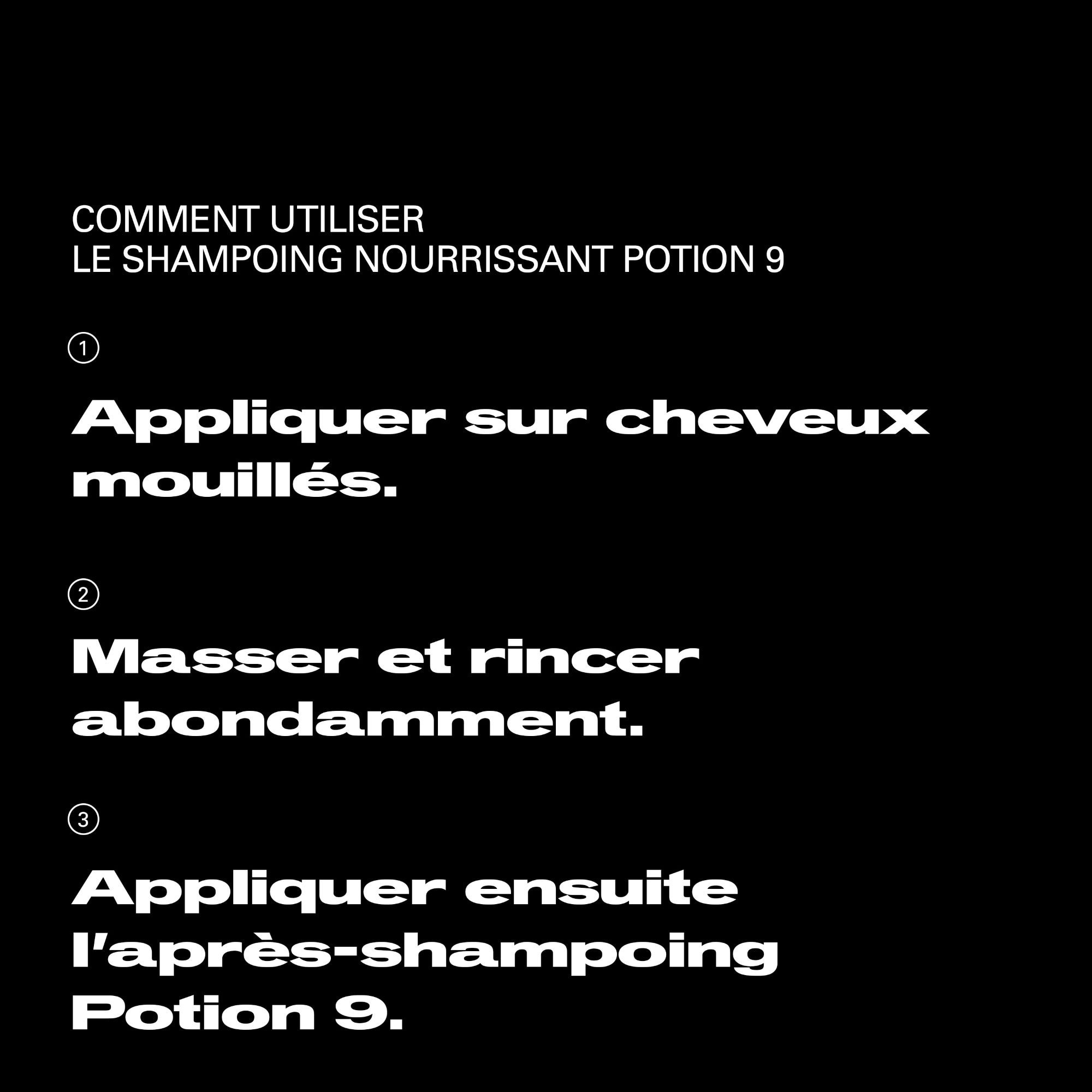 Shampoing nourrissant