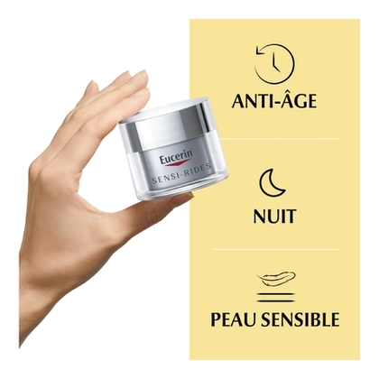 50ML EUCERIN SENSI-RIDES Soin anti-rides nuit  1 of 4 