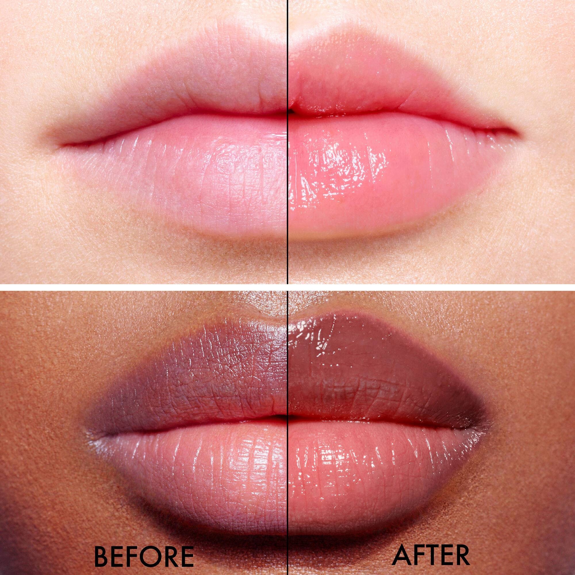 Baume à lèvres hydratant 48 h - couleur activée par le ph