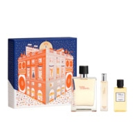  Hermès TERRE D'HERMÈS Coffret eau de toilette + miniature + gel douche corps&cheveux  1 of 2 