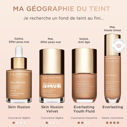 Fond de teint naturel hydratation