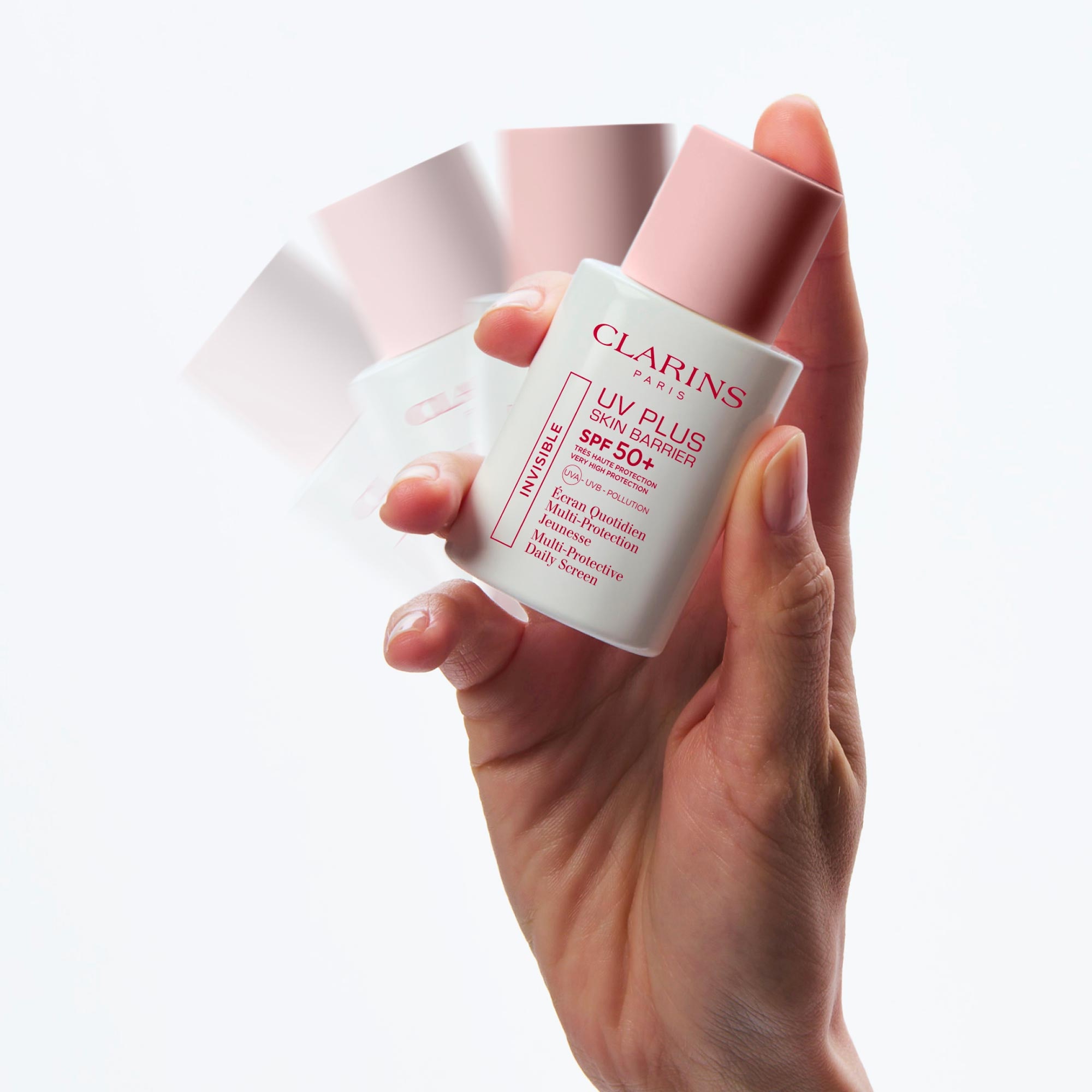 30ML Clarins UV PLUS Uv plus skin barrier spf 50+ et anti-pollution - écran quotidien multi-protection 6-en-1 1 of 4