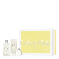  CALVIN KLEIN CK ONE Coffret eau de toilette + gel douche + miniature  1 of 2 
