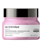 250ML L'ORÉAL PROFESSIONNEL LISS UNLIMITED Masque pour cheveux indisciplinés ou lissés  1 of 4 Masque pour cheveux indisciplinés ou lissés