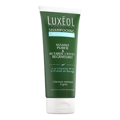 200ML Luxeol SHAMPOOING CHEVEUX GRAS Assainit, purifie et retarde l'effet regraissant - Cheveux normaux à gras  1 of 3 