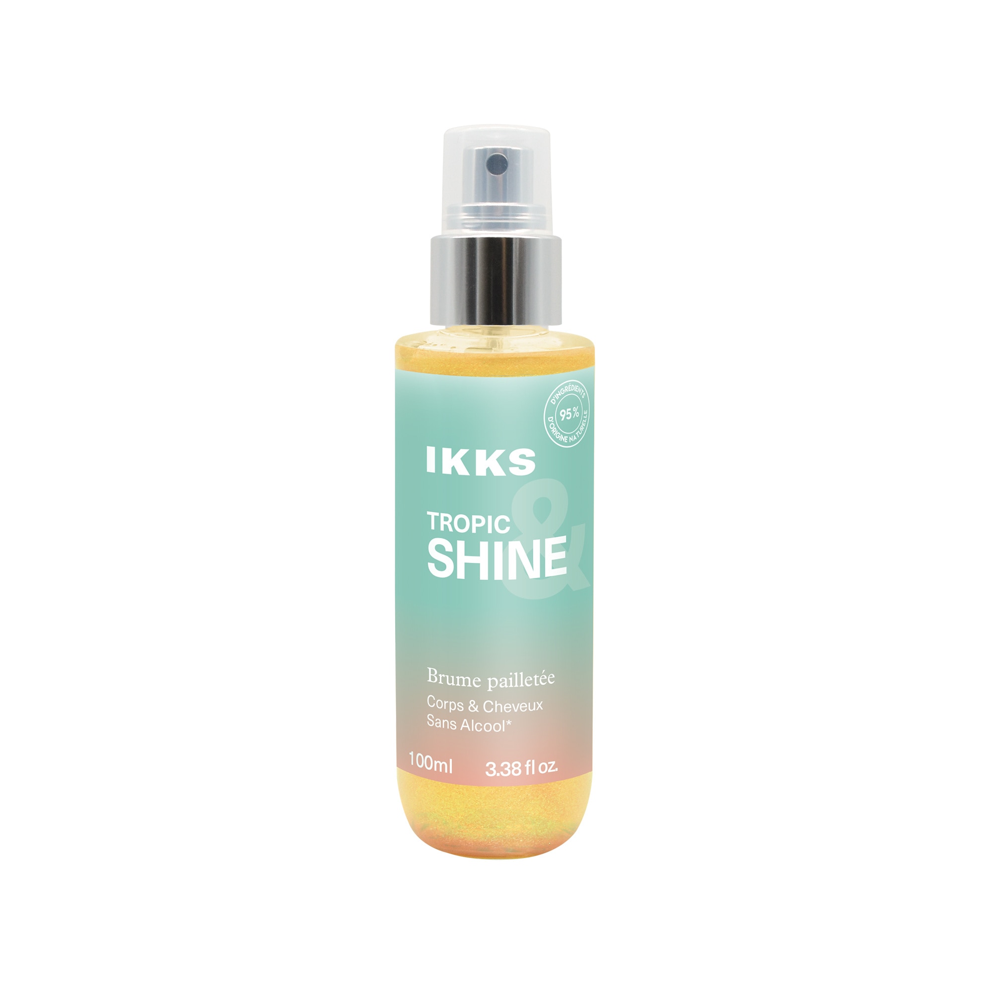 Ikks - Tropic & Shine - Brume Pailletée - Sans Alcool - 100ml