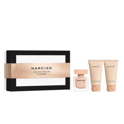 Narciso Rodriguez NARCISO Coffret eau de parfum poudrée + gel douche + lait pour le corps 1 of 4
