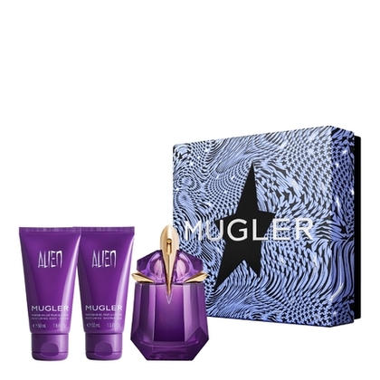  Mugler ALIEN Coffret eau de parfum + lait pour le corps + gel douche  1 of 4 