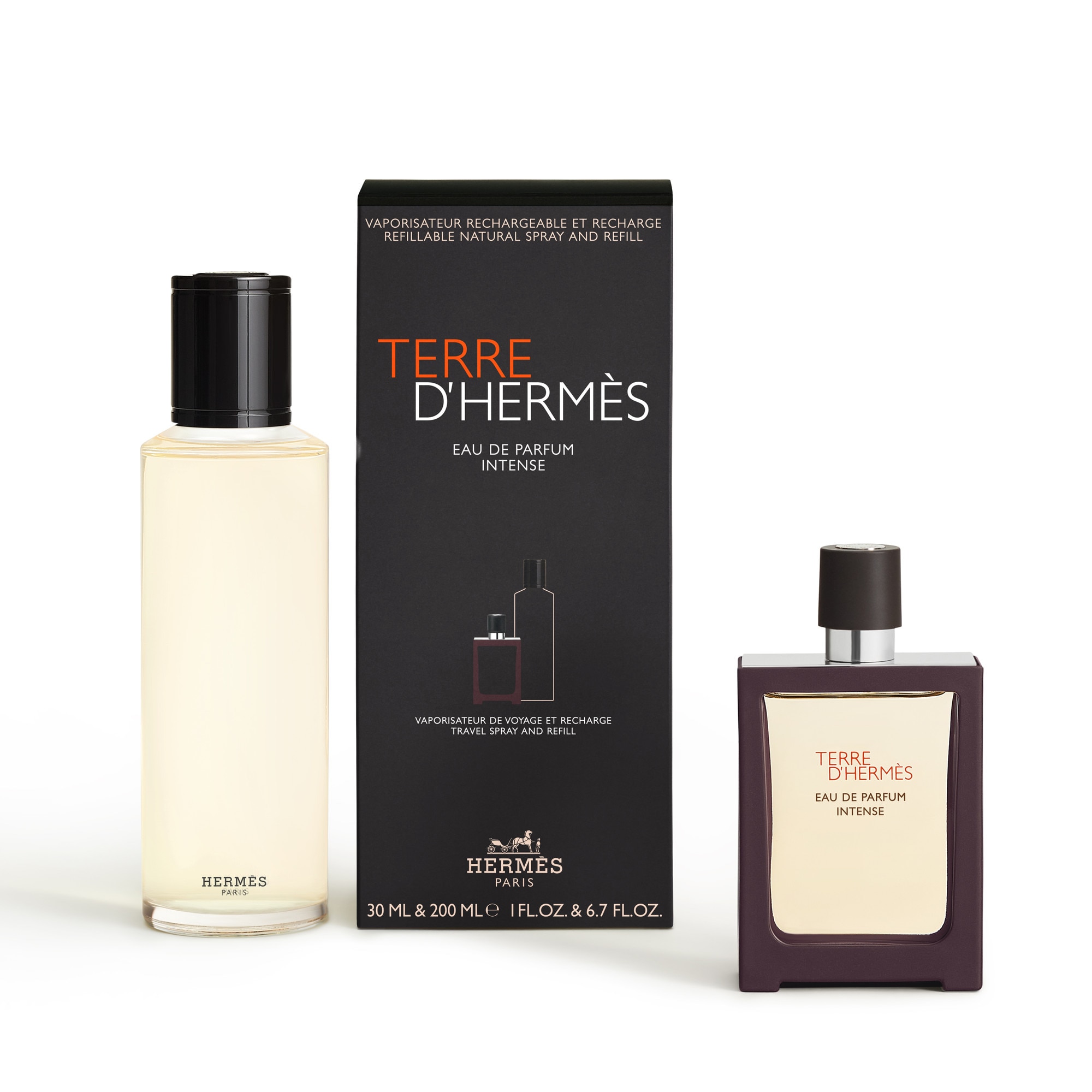 Eau de parfum intense + recharge