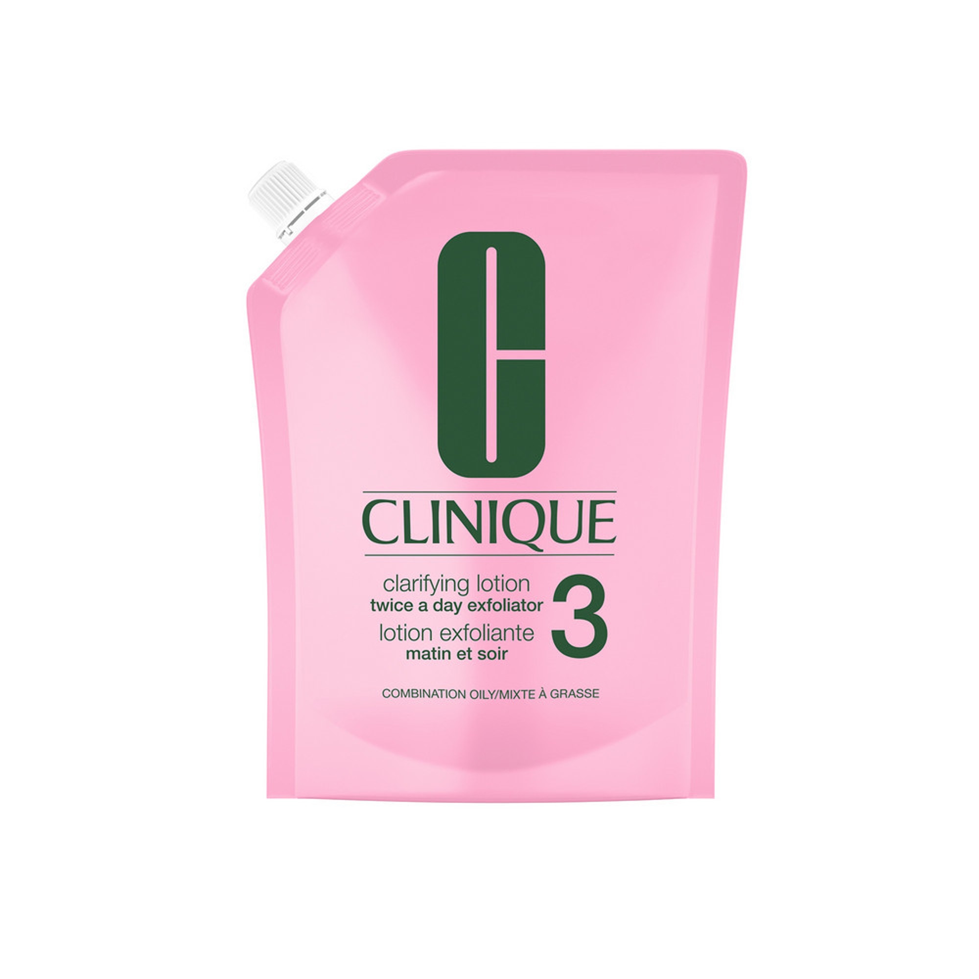 400ML Clinique ALL ABOUT CLEAN Recharge - lotion exfoliante 3 1 of 4 Recharge - lotion exfoliante 3
