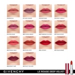 GIVENCHY LE ROUGE DEEP VELVET Rouge à lèvres fini mat poudré 3 of 4 Rouge à lèvres fini mat poudré
