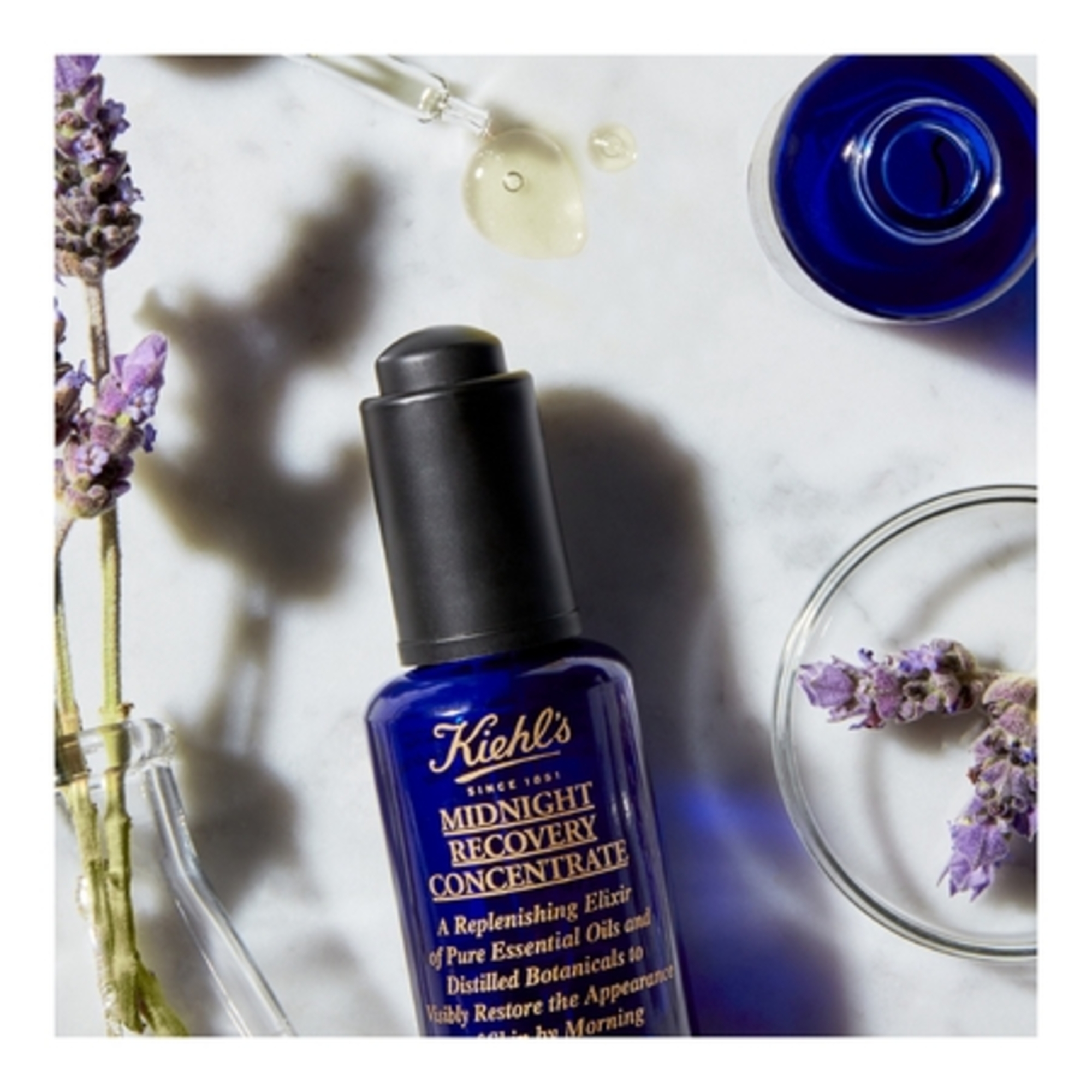 50ml KIEHLS MIDNIGHT RECOVERY Concentré régénérateur de nuit  1 of 4 