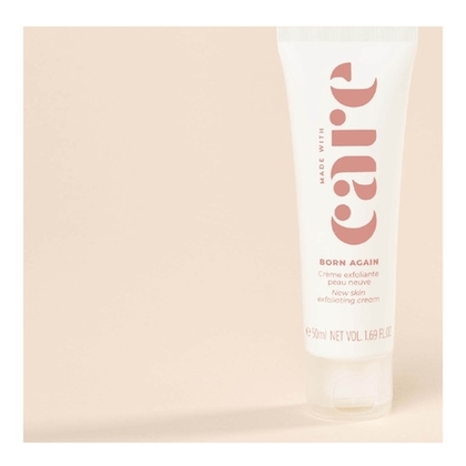 50mL MADE WITH CARE BORN AGAIN Crème exfoliante peau neuve  1 of 3 