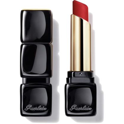  Guerlain KISSKISS TENDER MATTE Rouge à lèvres mat lumineux fin et fondant confort 16h  1 of 4 