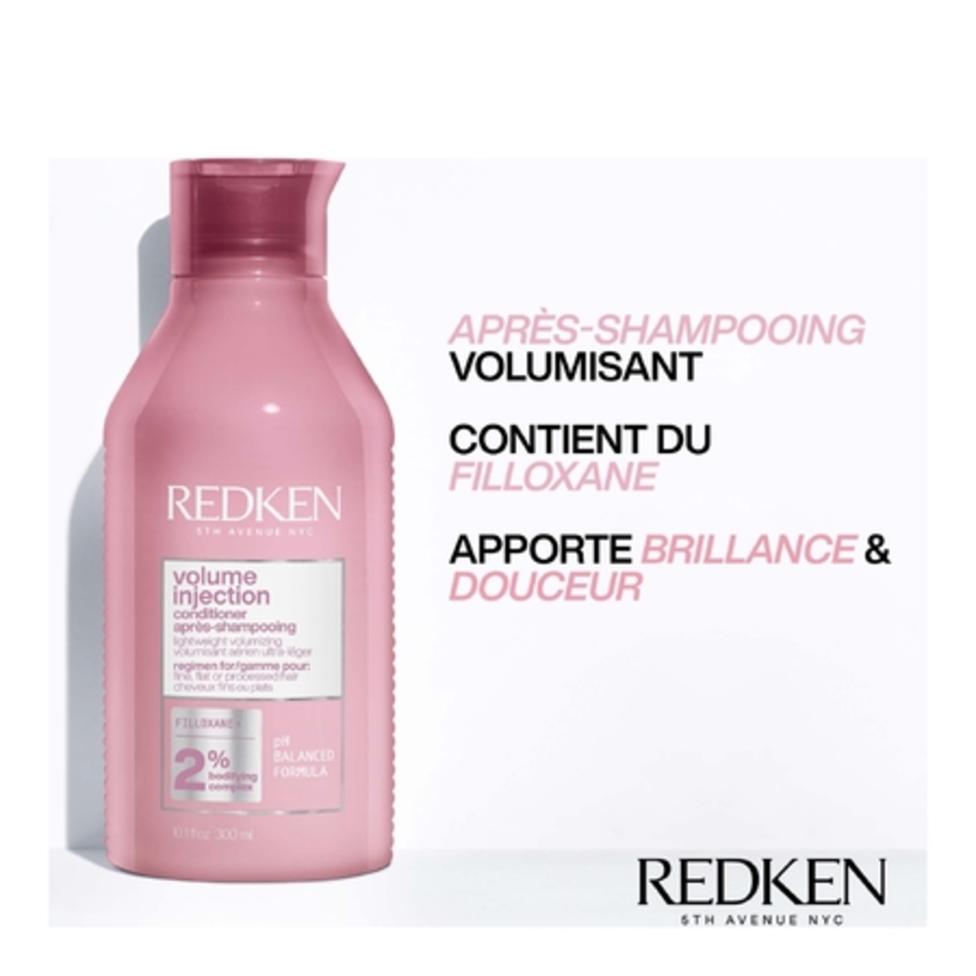 Après-shampoing Volume Injection pour cheveux fins