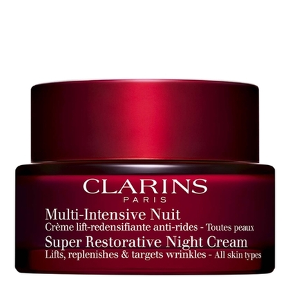 50ML Clarins MULTI-INTENSIVE Crème lift-redensifiante anti-rides nuit - toutes peaux  1 of 4 