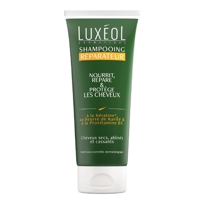 200ML Luxeol SHAMPOOING REPARATEUR Nourrit, répare et protège les cheveux - Cheveux secs abîmés et cassants  1 of 3 