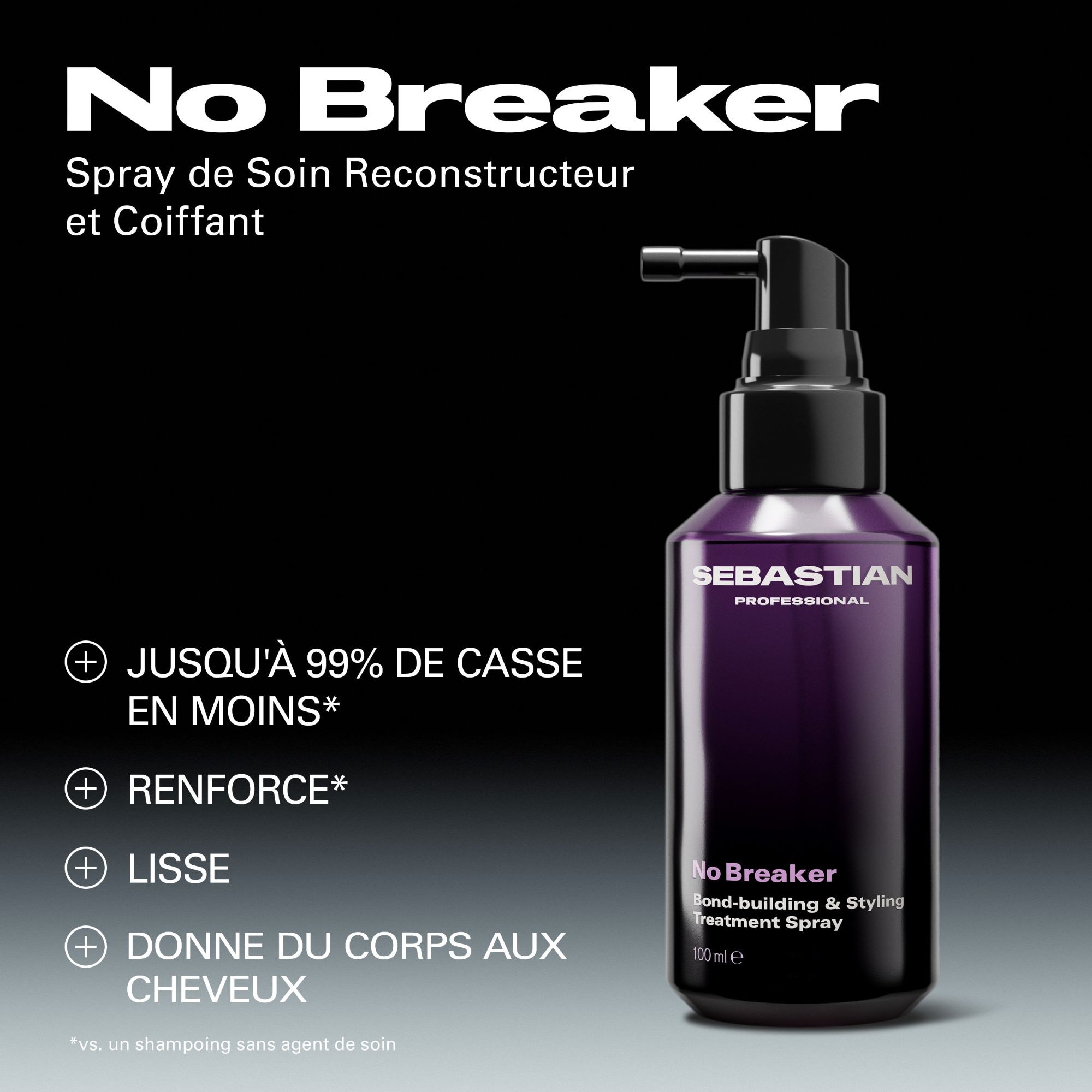Spray de soin reconstructeur et coiffant