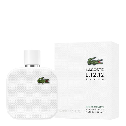 100ML Lacoste EAU DE LACOSTE L.12.12 BLANC L.12.12 blanc - eau de toilette  1 of 4 