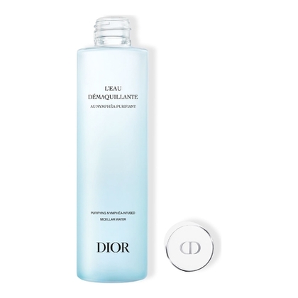 200ML DIOR LE DÉMAQUILLAGE AU NYMPHÉA L'eau micellaire démaquillante visage, yeux et cou - formule soin au nymphéa français purifiant  1 of 4 