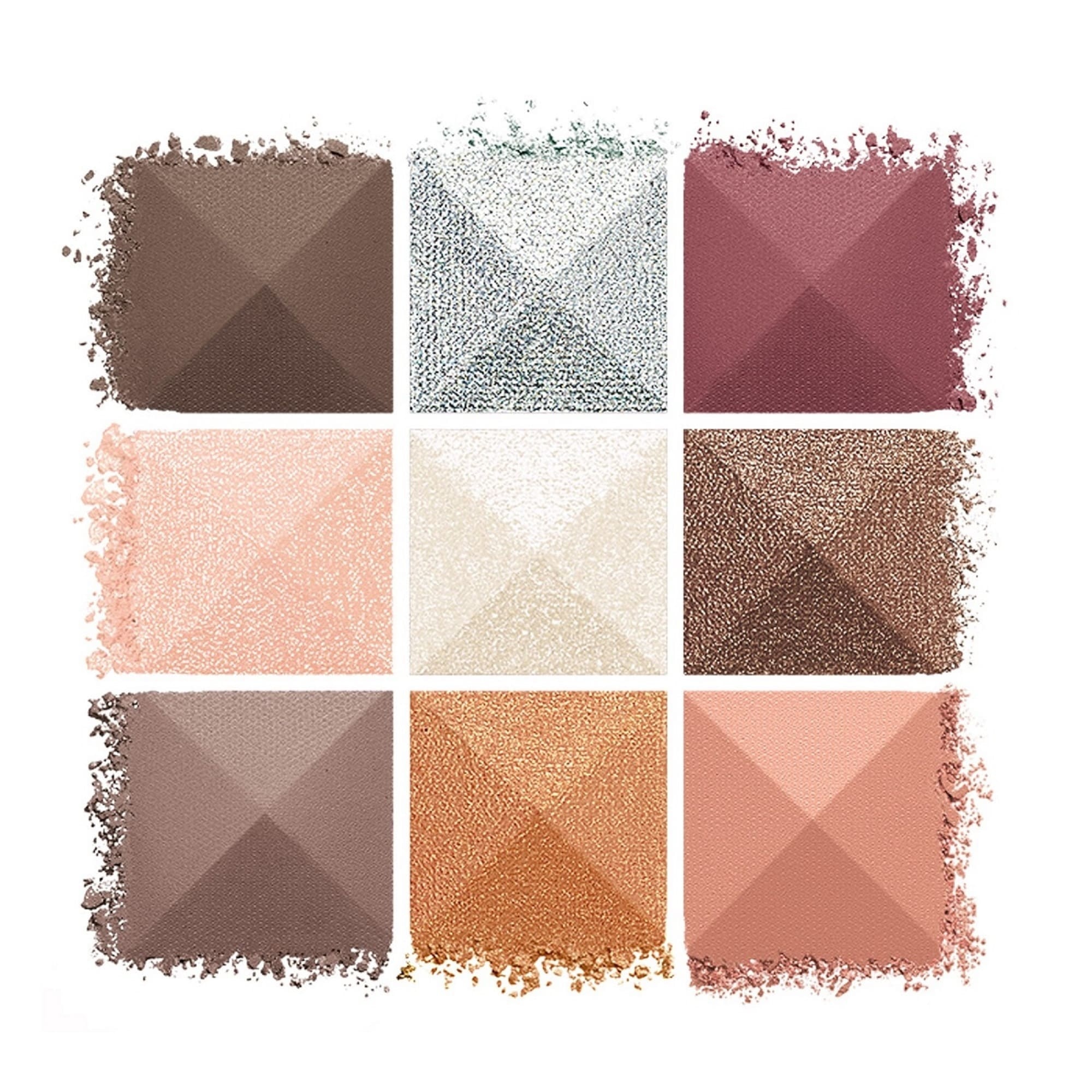 Palette fards à paupières multi-finis haute pigmentation tenue 12h