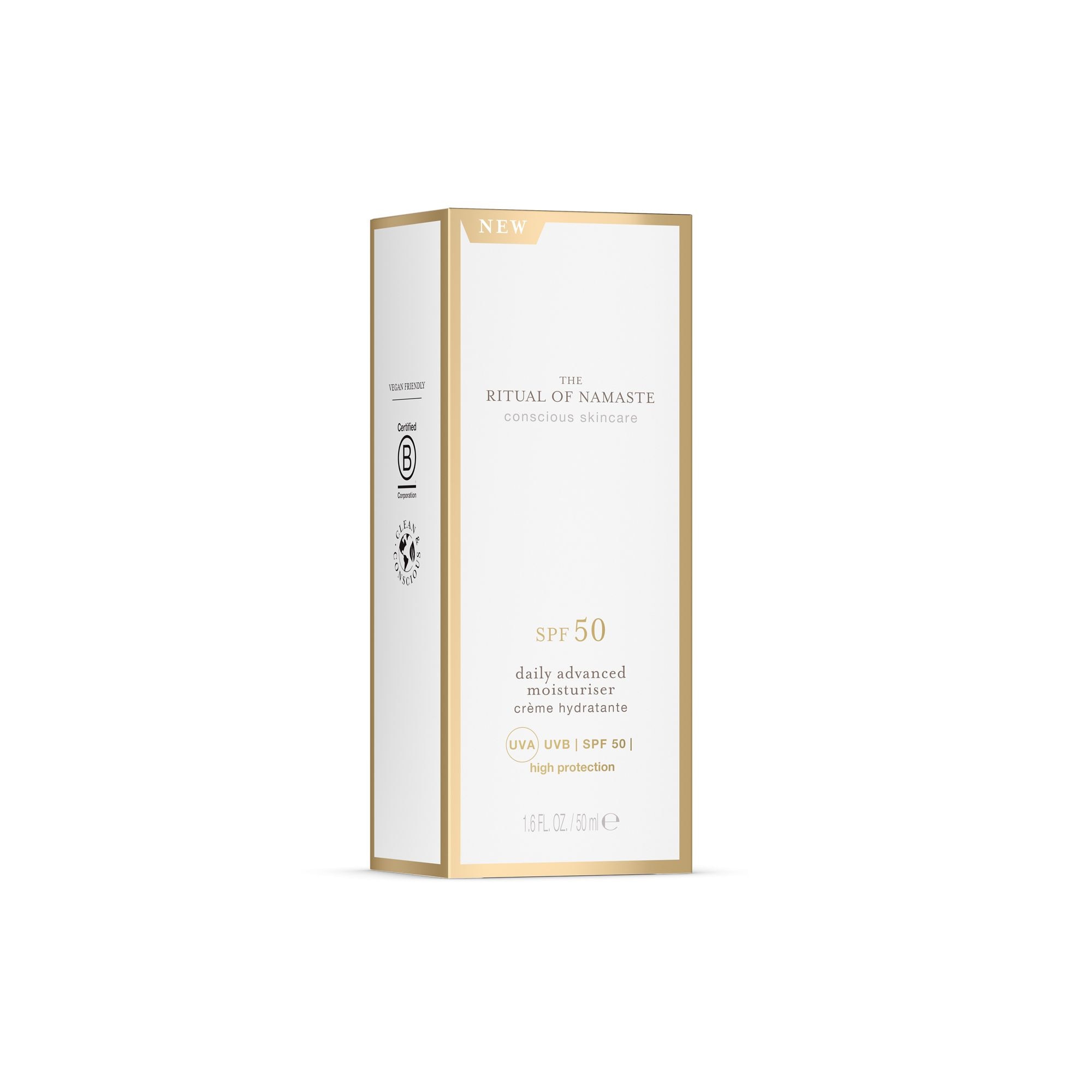 Crème hydratante quotidienne spf 50
