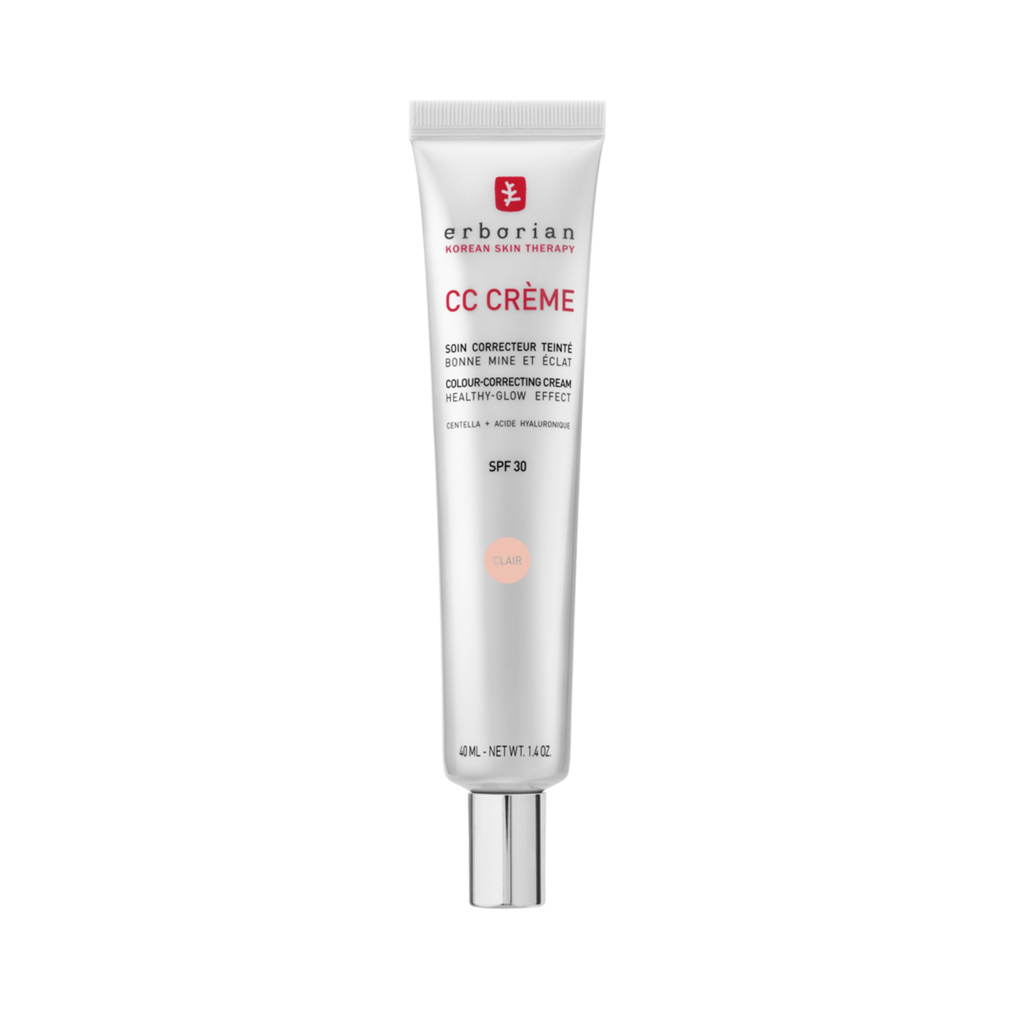 Erborian - Cc Creme - Soin Correcteur Teinté - Bonne Mine & Éclat - Caramel - 15ml