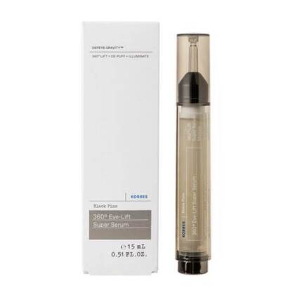 15ml KORRES PIN NOIR Sérum yeux liftant 360° contour de l'œil & paupières  1 of 4 