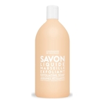 1030G LA COMPAGNIE DE PROVENCE EXTRA PUR Recharge savon liquide de Marseille exfoliant  1 of 2 Recharge savon liquide de Marseille exfoliant