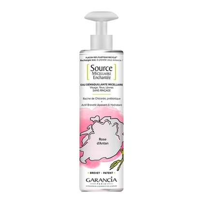 400ML GARANCIA SOURCE MICELLAIRE ENCHANTÉE Eau démaquillante micellaire visage,yeux et lèvre sans rinçage rose d'antan  1 of 1 