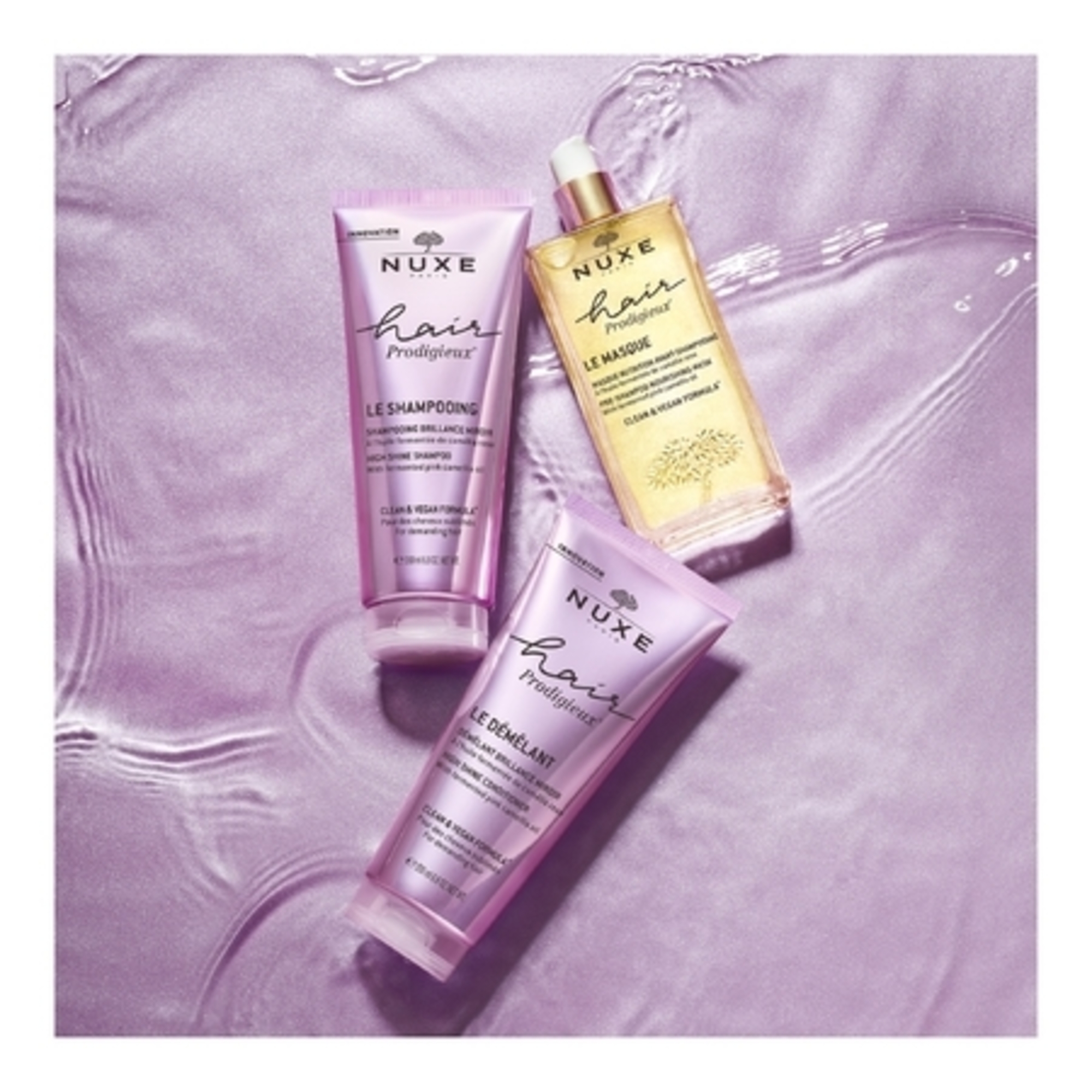 Démêlant brillance miroir