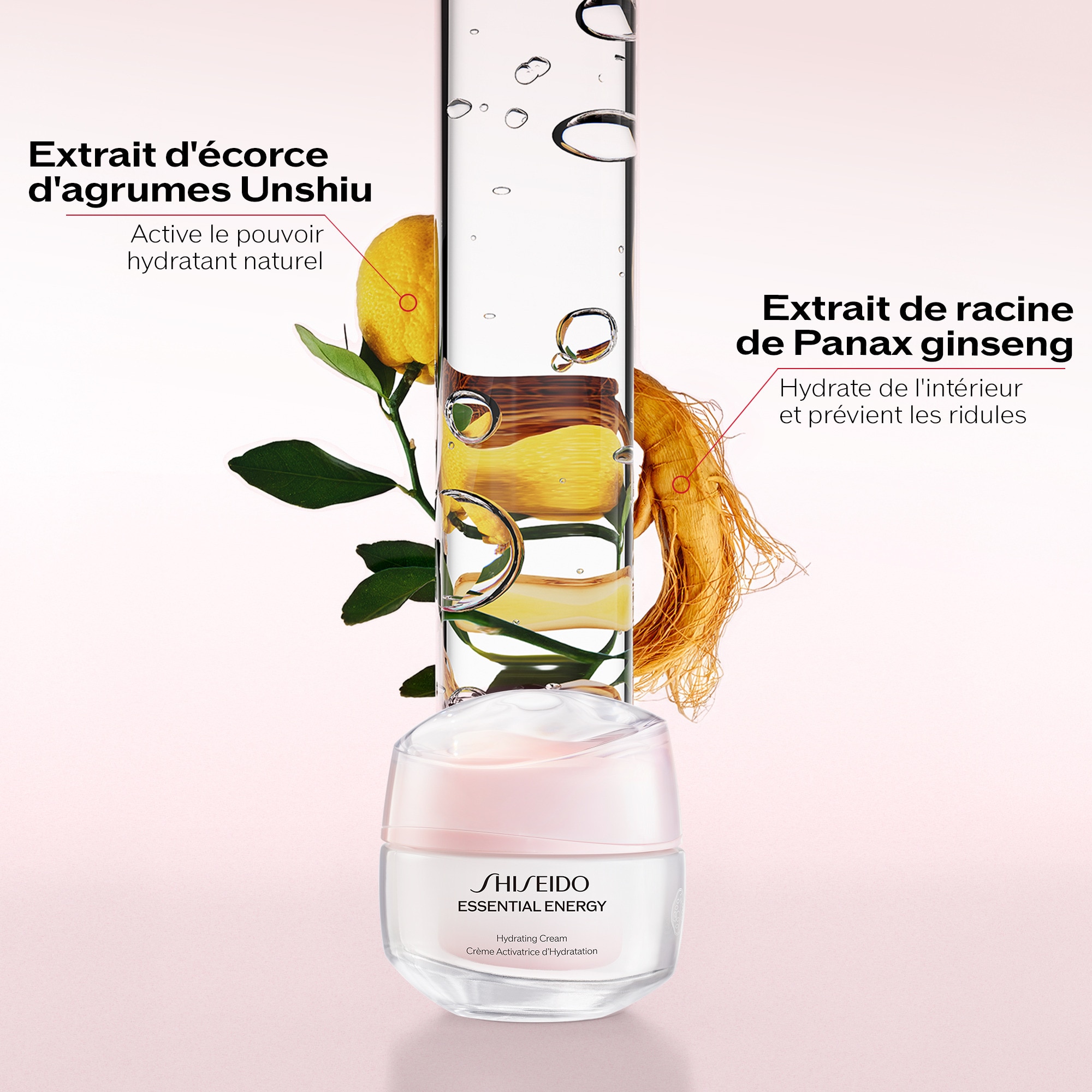 50mL Shiseido ESSENTIAL ENERGY Crème activatrice d'hydratation 24h - recharge 1 of 4