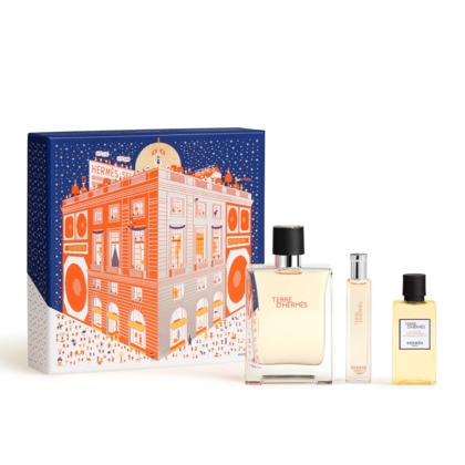 Coffret eau de toilette + miniature + gel douche corps&cheveux