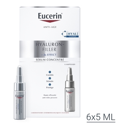 30ML EUCERIN HYALURON-FILLER + 3x EFFECT Sérum concentré triple effet ampoules  1 of 4 