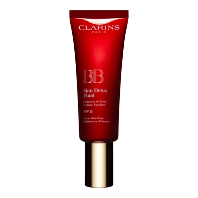 Clarins - Bb Skin Detox Fluid - Perfecteur De Teint Hydrate, Équilibre Spf 25 - 03 Dark