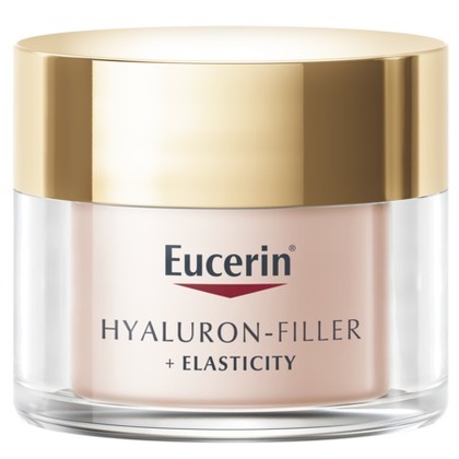 50ml EUCERIN HYALURON-FILLER + ELASTICITY Eucerin hyaluron-filler + elasticity thiamidol soin de jour rosé spf 30 anti-âge  1 of 4 