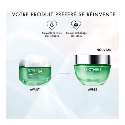 50ML BIOTHERM AQUASOURCE HYALU PLUMP Gel hydratation intense 48h & peau éclatante  1 of 4 