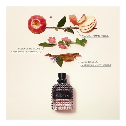 50ML Valentino Uomo Born in Roma Coral Fantasy Eau de Toilette Pour Lui Ambré Fruité  1 of 4 