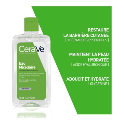 328G CERAVE CERAVE Eau micellaire peaux normales à sèches  1 of 4 