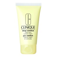 75ml Clinique DEEP COMFORT Crème mains et cuticules pur confort  1 of 2 