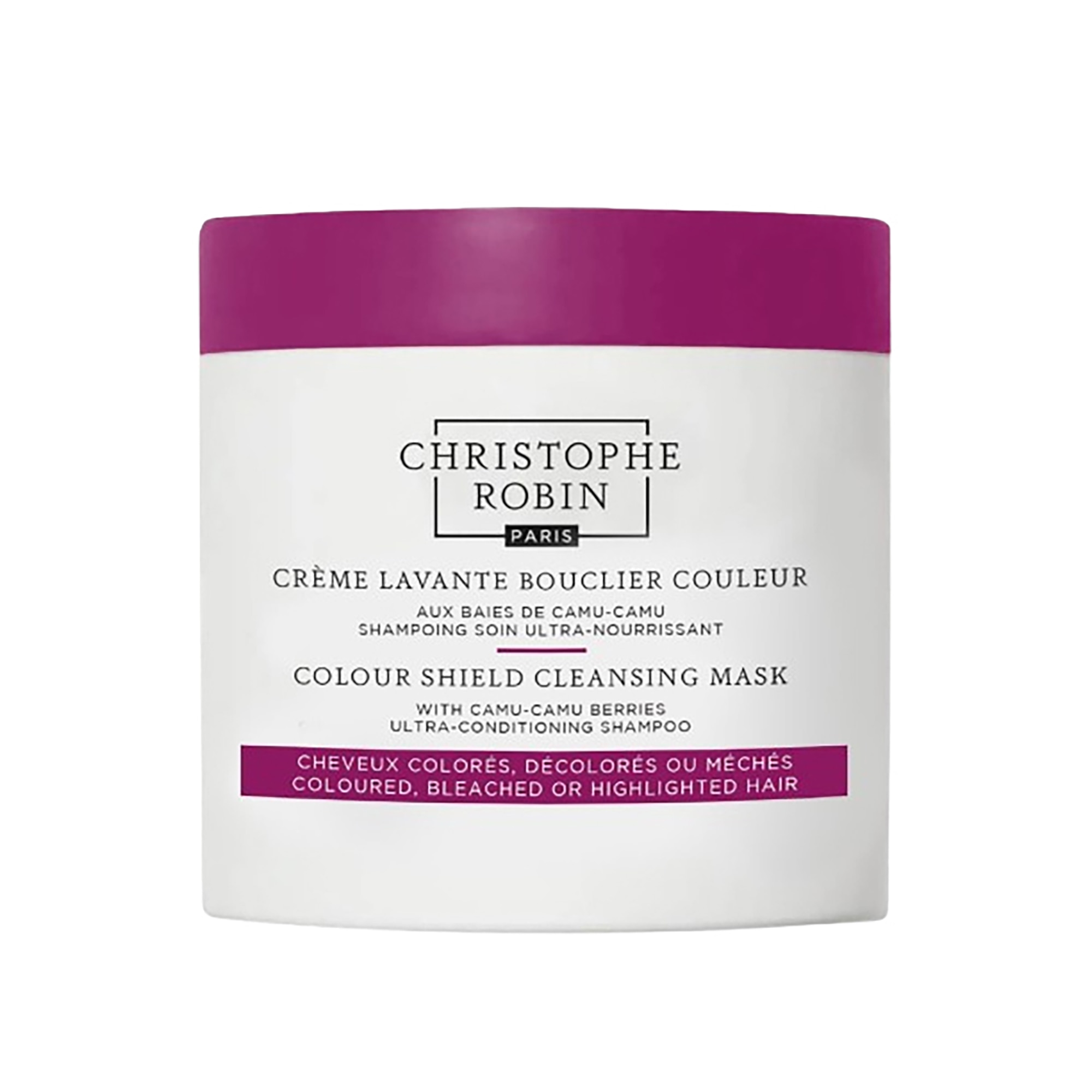 Christophe Robin - Bouclier Couleur - Crème Lavante Bouclier Couleur Aux Baies De Camu-camu - 250ml
