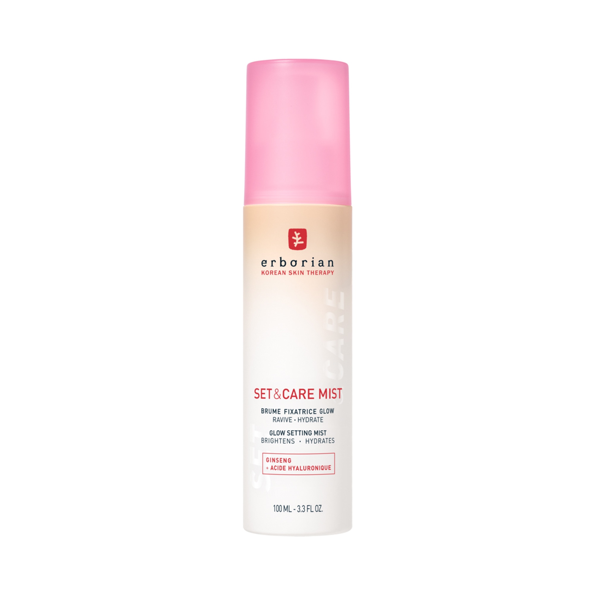 100mL ERBORIAN SET & CARE MIST Brume fixatrice glow : ravive et hydrate 1 of 4 Brume fixatrice glow : ravive et hydrate