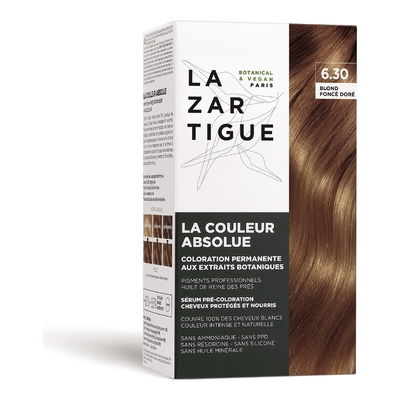 Lazartigue - La Couleur Absolue - Coloration Permanente Aux Extraits Botaniques - Blond Clair Doré