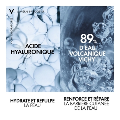 50mL VICHY MINERAL 89 Sérum booster quotidien fortifiant et repulpant à l'acide hyaluronique  1 of 4 