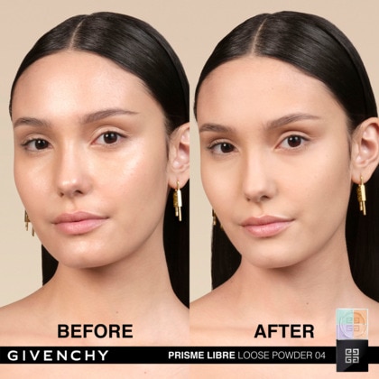 Poudre libre 4 couleurs - matifiante, correctrice et lumineuse