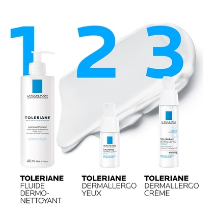 40ML LA ROCHE POSAY TOLERIANE DERMALLERGO Crème hydratante 48h apaise & répare  1 of 4 