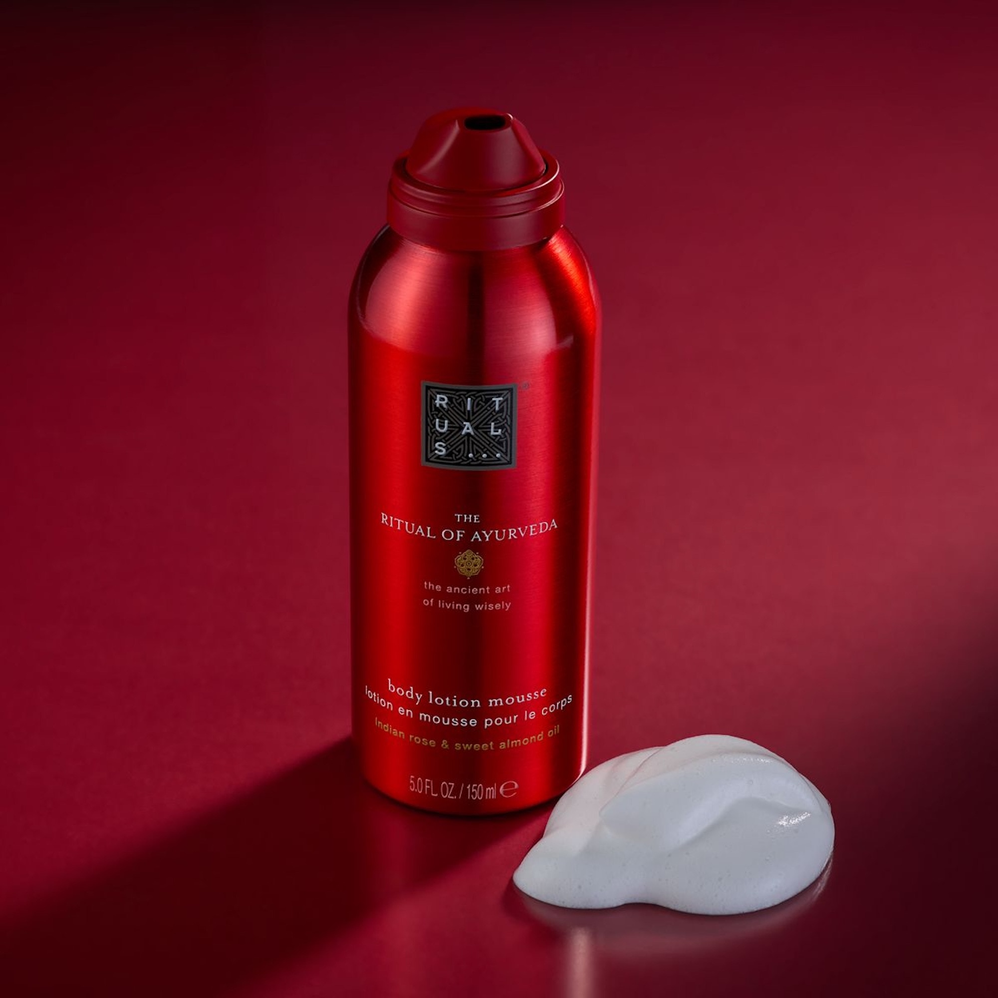 150ML RITUALS THE RITUAL OF AYURVEDA Mousse hydratante corps  1 of 4 